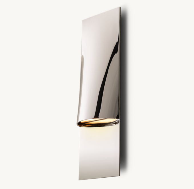 Taza Vertical Rectangular Sconce