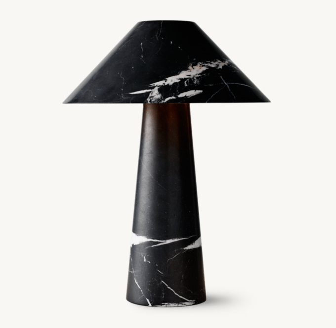 Mycena Black Marquina Table Lamp