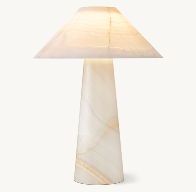 Mycena Ivory Onyx Table Lamp