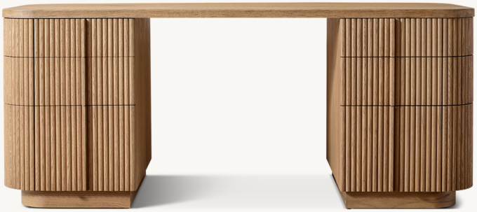 Mulholland 6-Drawer Desk