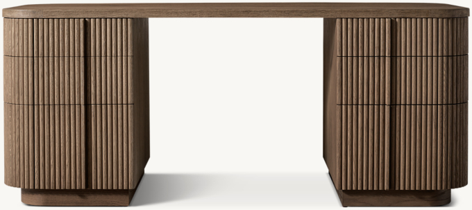 Mulholland 6-Drawer Desk