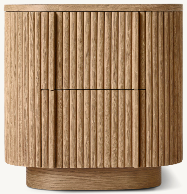 Mulholland Closed Bedside Table