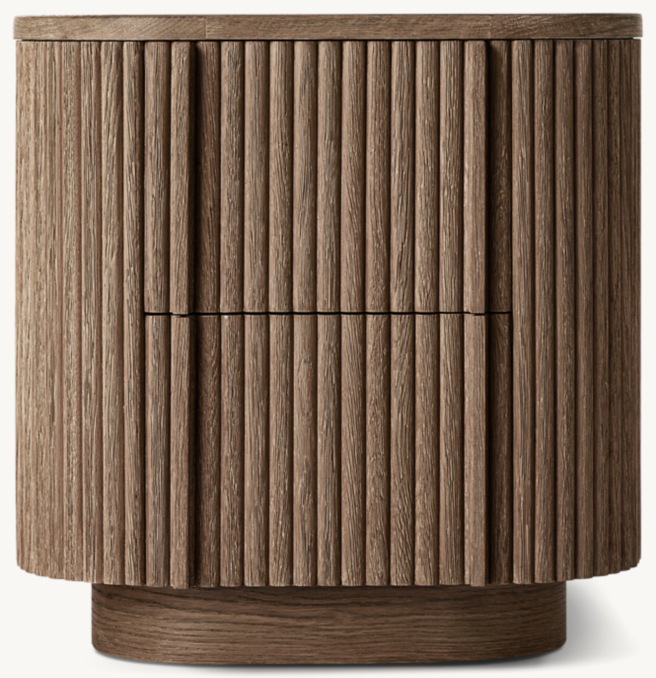 Mulholland Closed Bedside Table