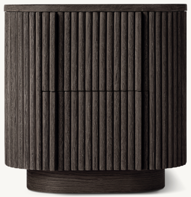 Mulholland Closed Bedside Table