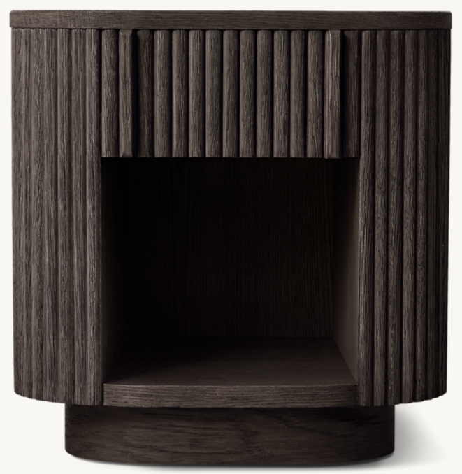 Mulholland Open Bedside Table