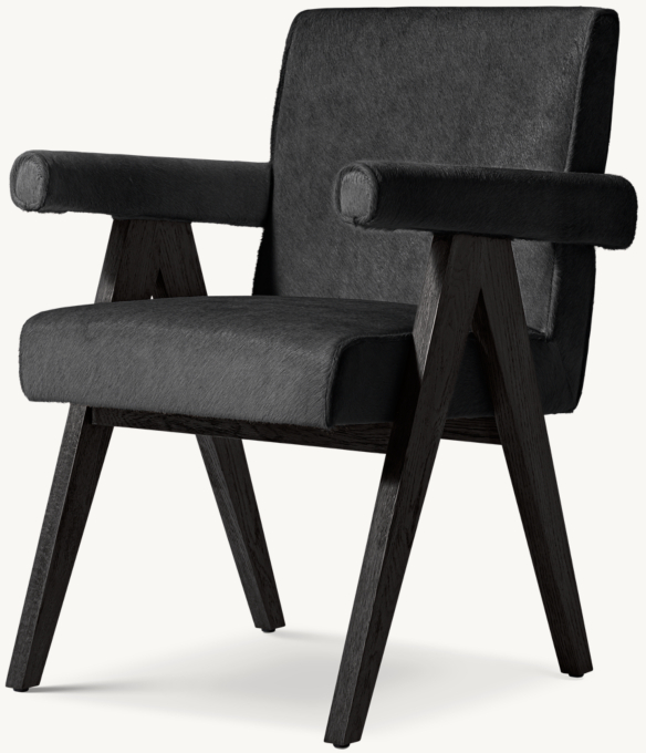 Jakob Hair-On-Hide Dining Armchair