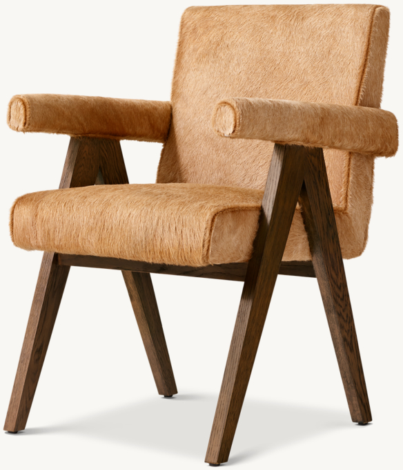 Jakob Hair-On-Hide Dining Armchair