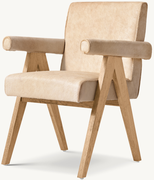 Jakob Hair-On-Hide Dining Armchair