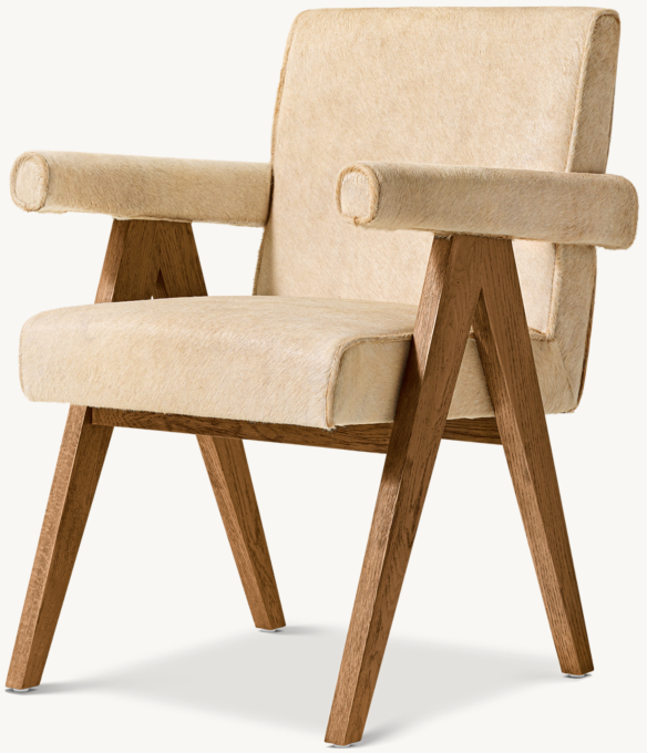 Jakob Hair-On-Hide Dining Armchair