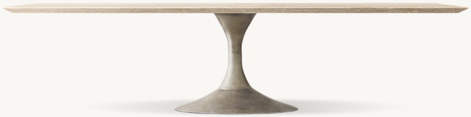 Aero Stone Rectangular Dining Table