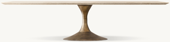 Aero Stone Rectangular Dining Table