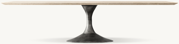 Aero Stone Rectangular Dining Table