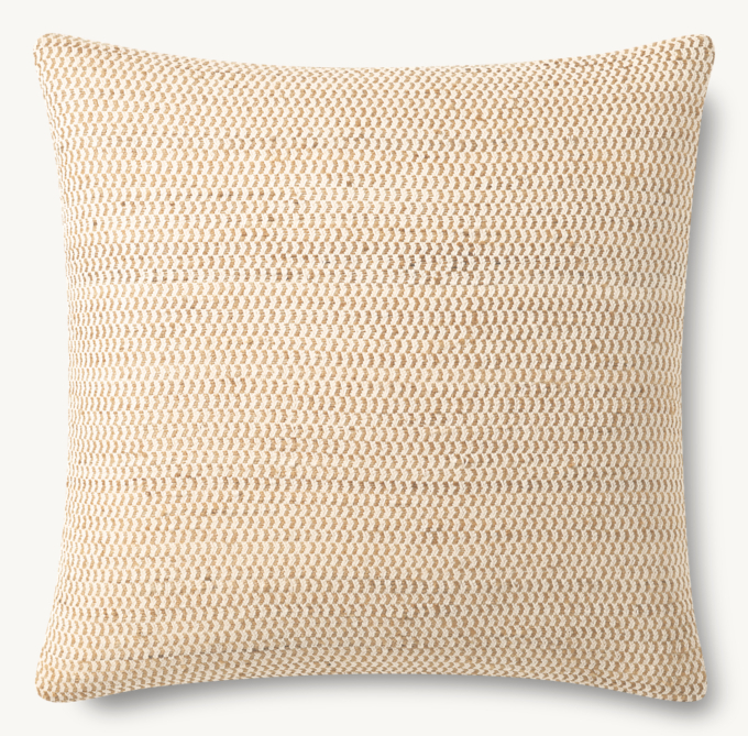 Iara Marled Textured Pillow Cover - Square