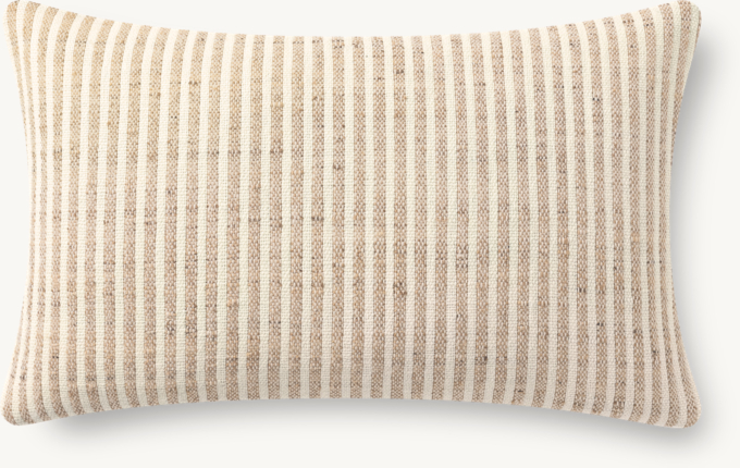 Iara Vertical Stripe Pillow Cover - Lumbar