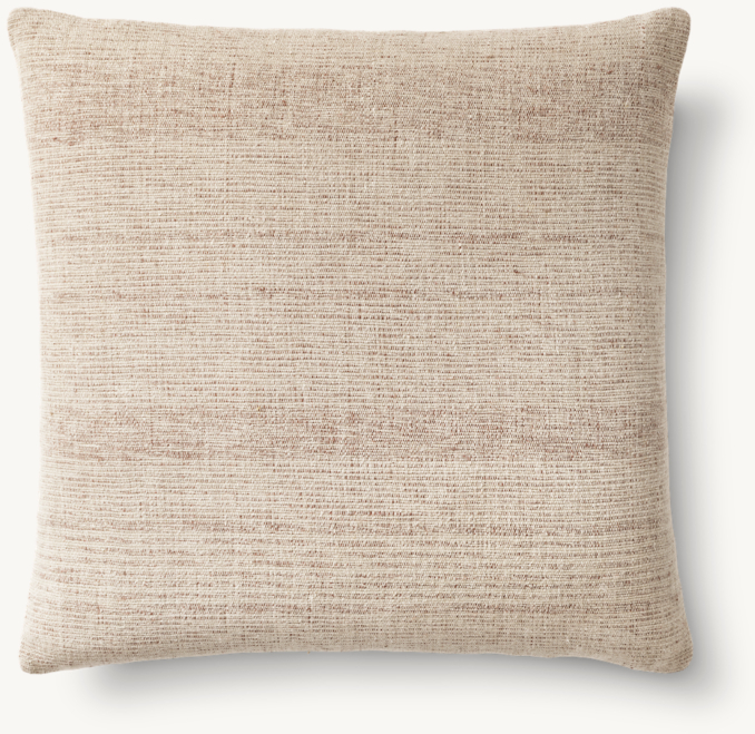 Overhead view of Kavi Marled Textured Pillow Cover - Square 