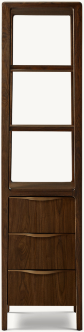Gael Walnut Bath Cabinet