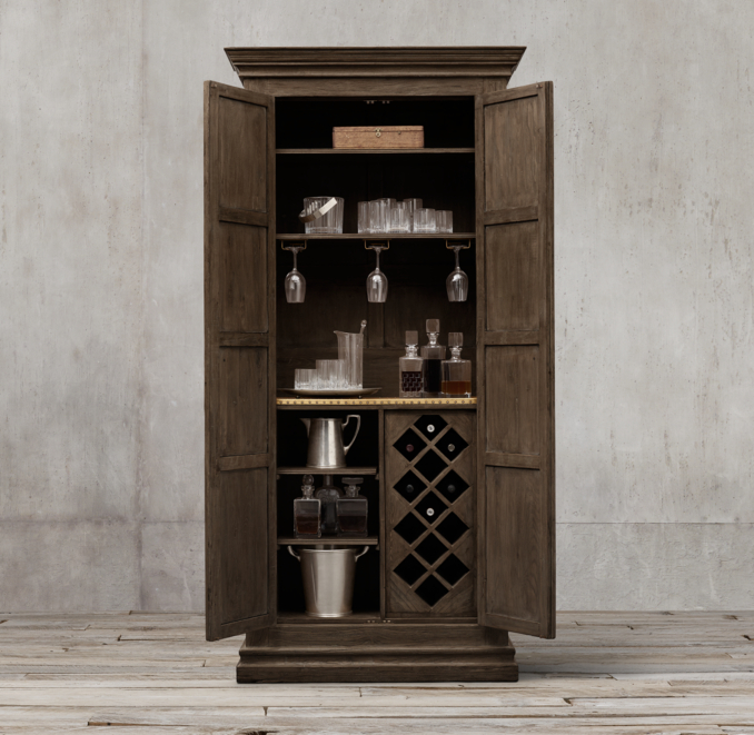 17th C. Castelló DoubleDoor Bar