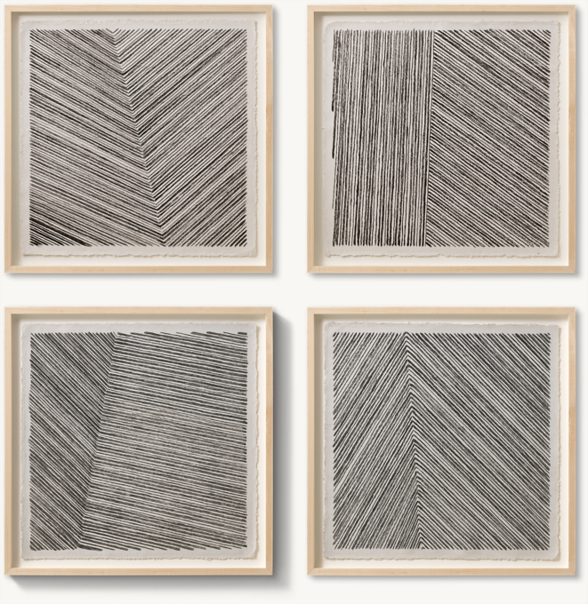  Linear CHARCOAL LINE DRAWING COLLECTION 