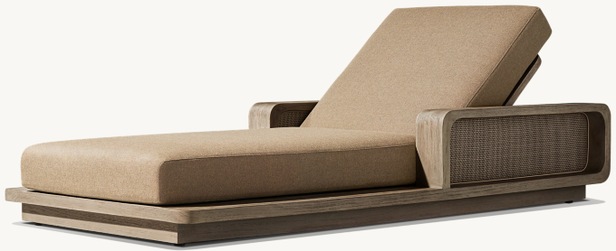 Santiago Teak Chaise 
