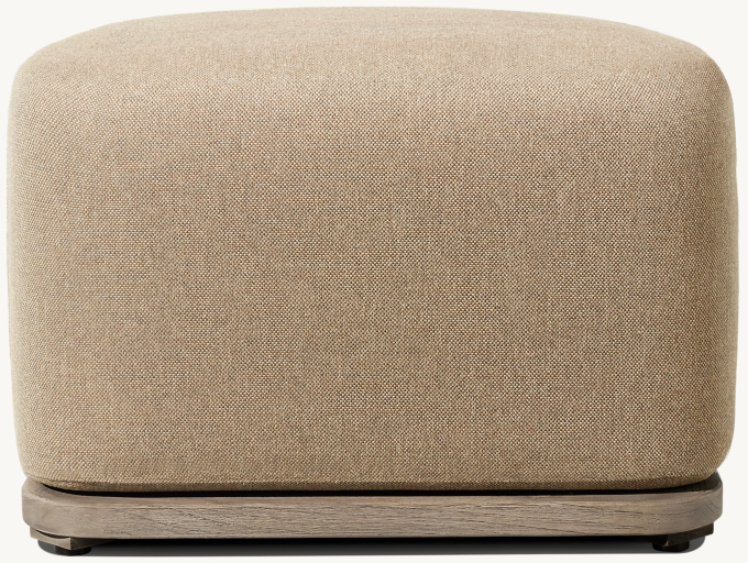 Santiago Teak Ottoman 