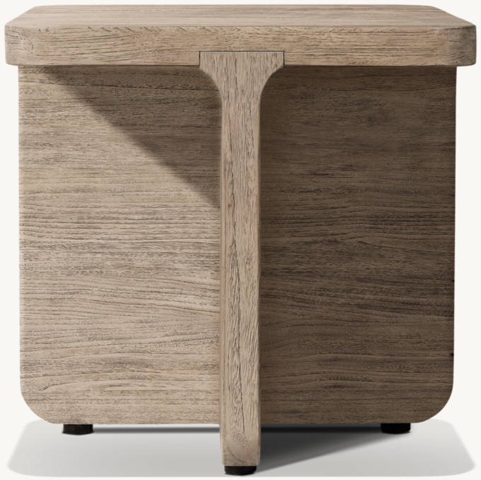 Santiago Teak Square Side Table 