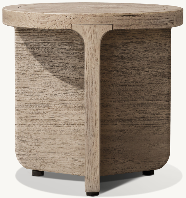 Santiago Teak Round Side Table 