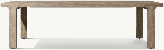 Santiago Teak Rectangular Dining Table 