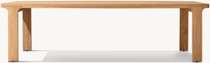 Santiago Teak Rectangular Dining Table 