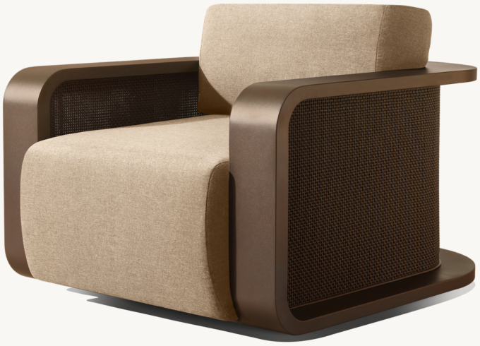 Santiago Aluminum Lounge Chair 
