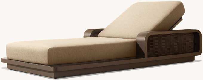 Santiago Aluminum Chaise 