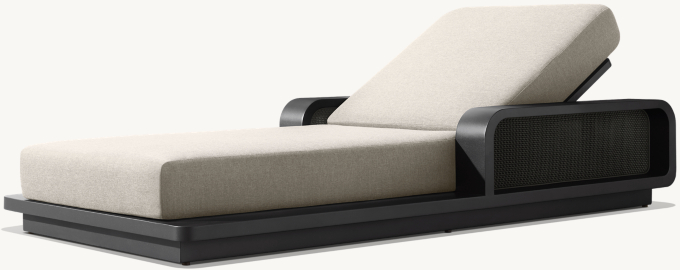Santiago Aluminum Chaise 