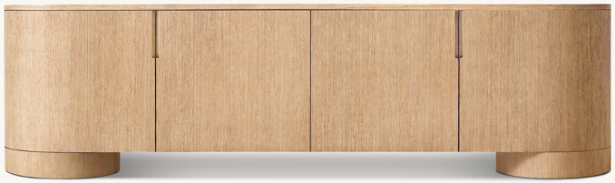Corta 4-Door Low Media Console | RH
