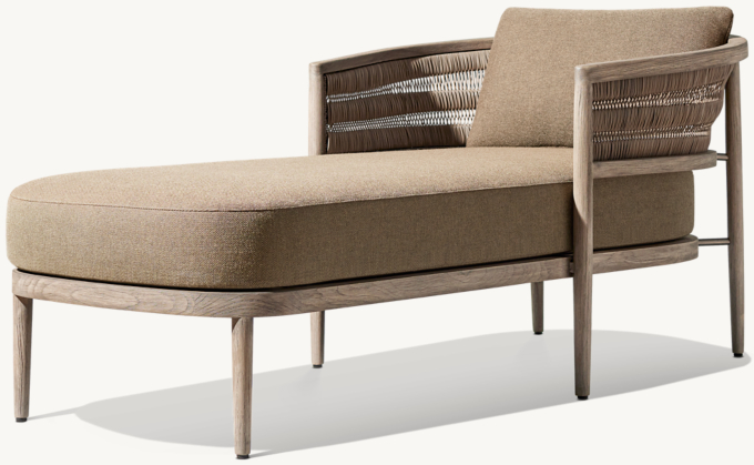 Nusa Teak Chaise 