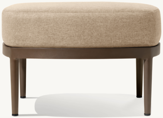 Nusa Aluminum Ottoman 