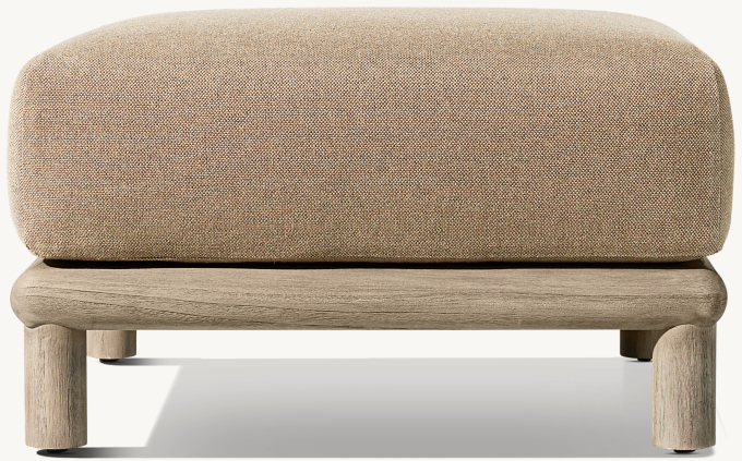 Palma Teak Ottoman 