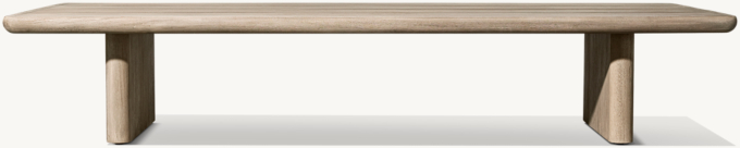 Palma Teak Rectangular Coffee Table 