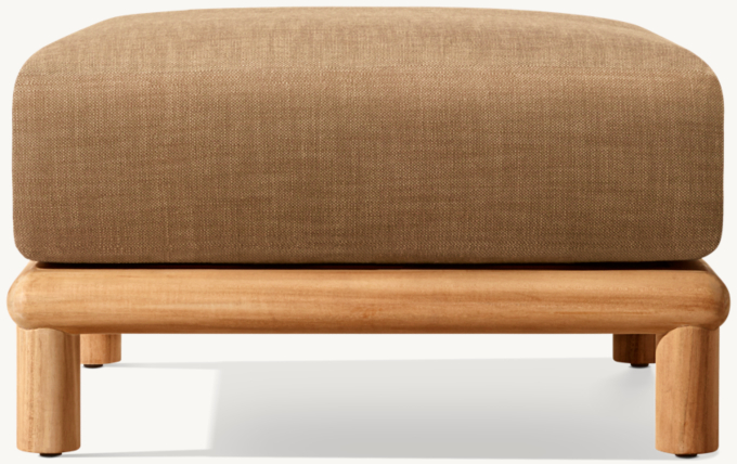 Palma Teak Ottoman 