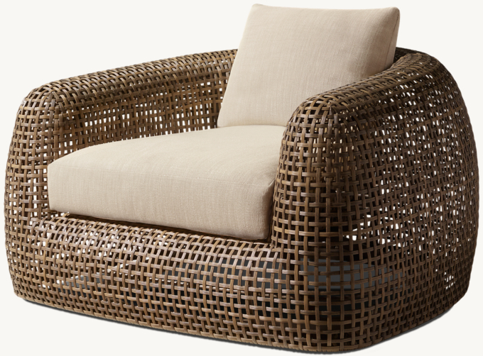 Gemini Swivel Lounge Chair 