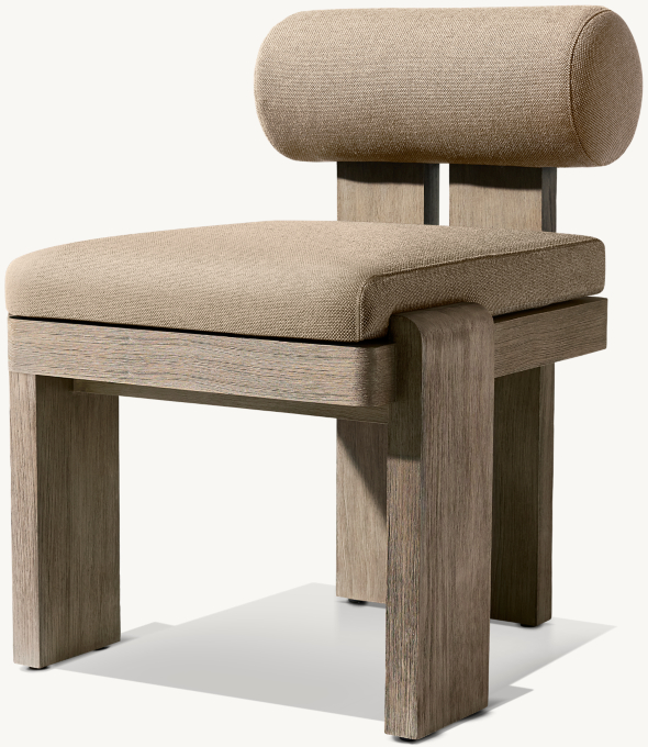 Vigo Teak Dining Side Chair 