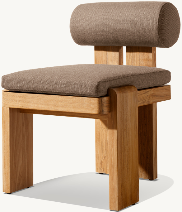 Vigo Teak Dining Side Chair 