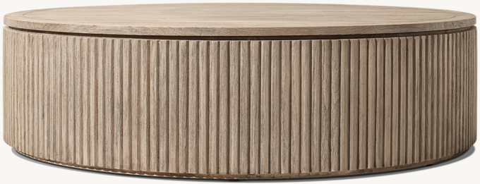 Byron Teak Round Coffee Table