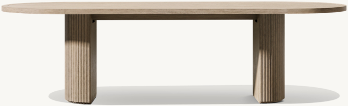 Byron Teak Rectangular Dining Table 