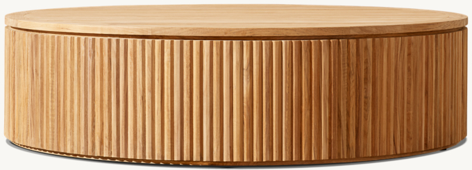Byron Teak Round Coffee Table
