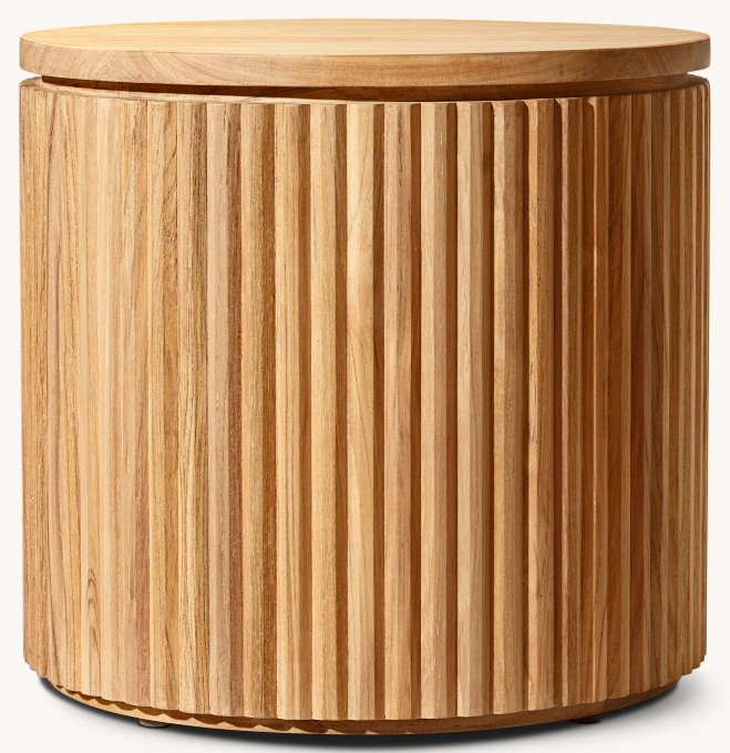 Byron Teak Side Table 