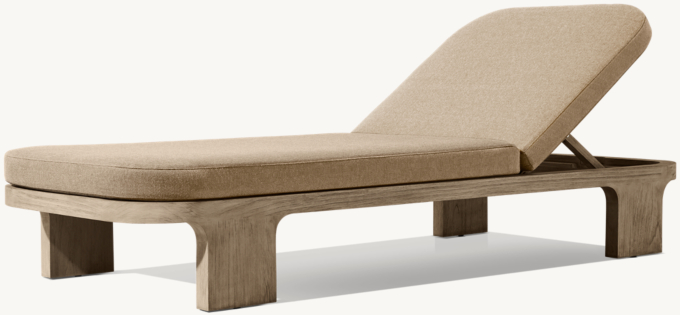 Bronte Teak Chaise 