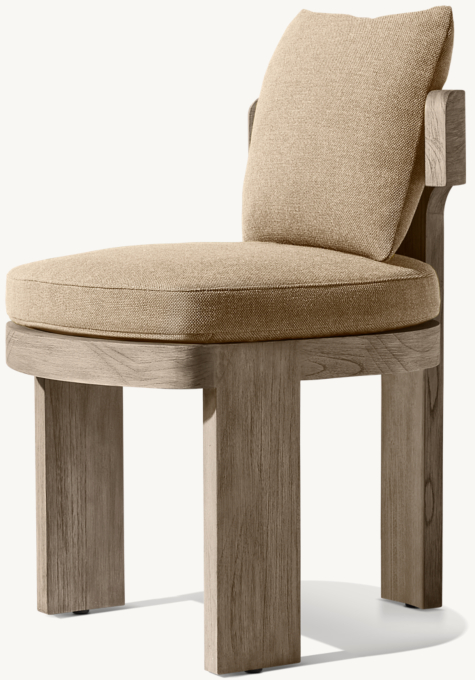 Bronte Teak Dining Side Chair 