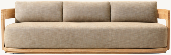Bronte Teak Sofa 