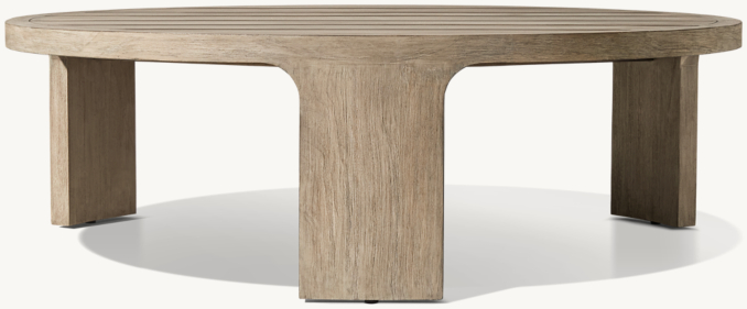 Bronte Teak Round Coffee Table