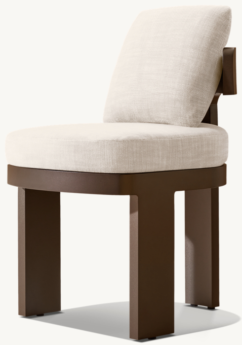 Bronte Aluminum Dining Side Chair 