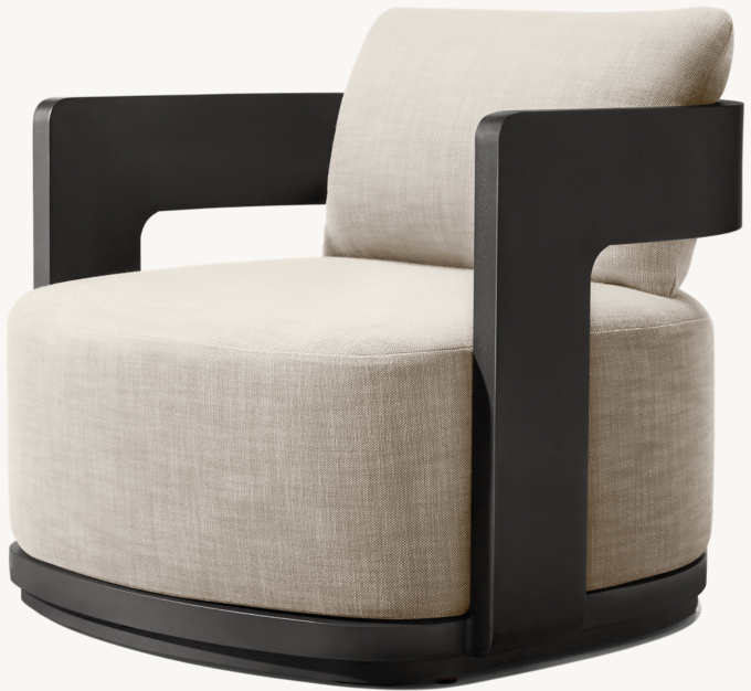 Bronte Aluminum Lounge Chair 